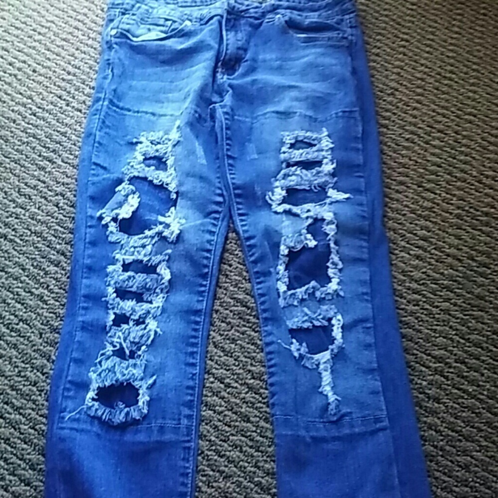 Ripped jeans
